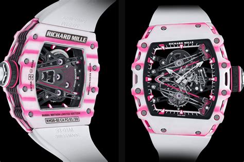 richard mille pink watch|richard mille watch bubba watson.